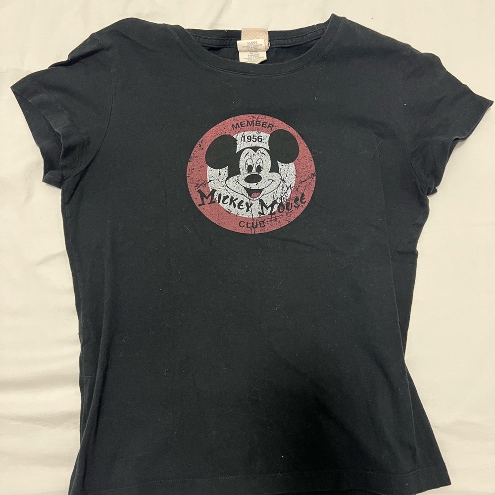 Disney Mickey Mouse Black T-Shirt